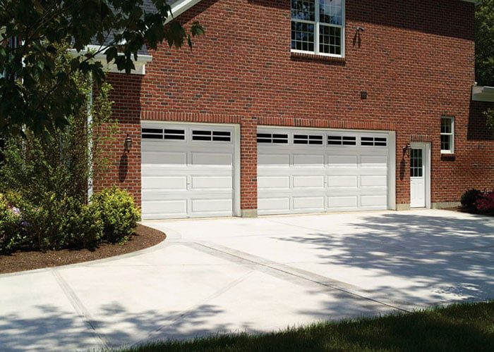 multiple garage doors